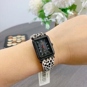 Fossil ES4719 Lyric Faux Cheetah Hair Watch